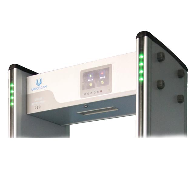 8 Gevoeligheid van de het Metaaldetector van de schroevenub800 de Multistreek 7 Duimlcd het Scherm voor Hotel